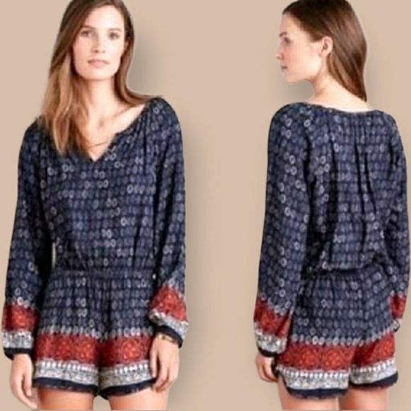 Long Sleeve Romper - Picture 2 of 4